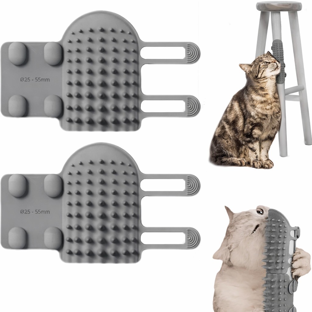 Pet Tickling Artifact, New Pet Itch Rub Tool, Corner Cat Scratcher Self