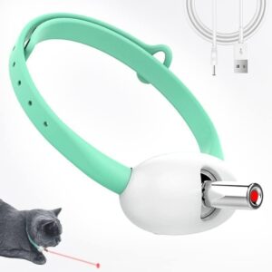 USB Charge Interactive Self Entertainment Laser Cat Teasing Collar Laser Collar