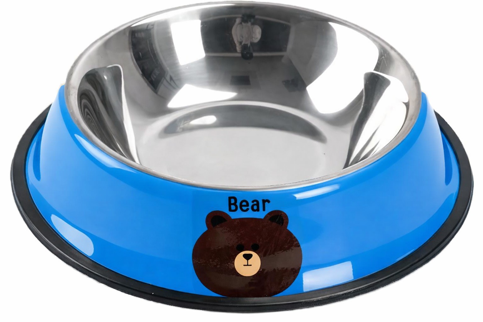 Non-slip Stainless Steel Pet Dog Bowl Large Capacity Dog Food Water Bowls