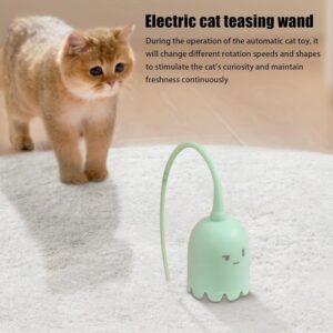 Cat Wand - Silicone Teaser Tail Cat Toy | Mimicking Animals Swing Tail